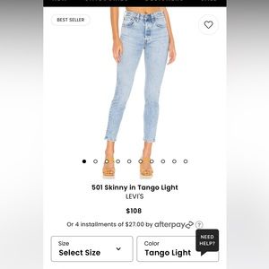 Levi’s 501 Skinny Jeans